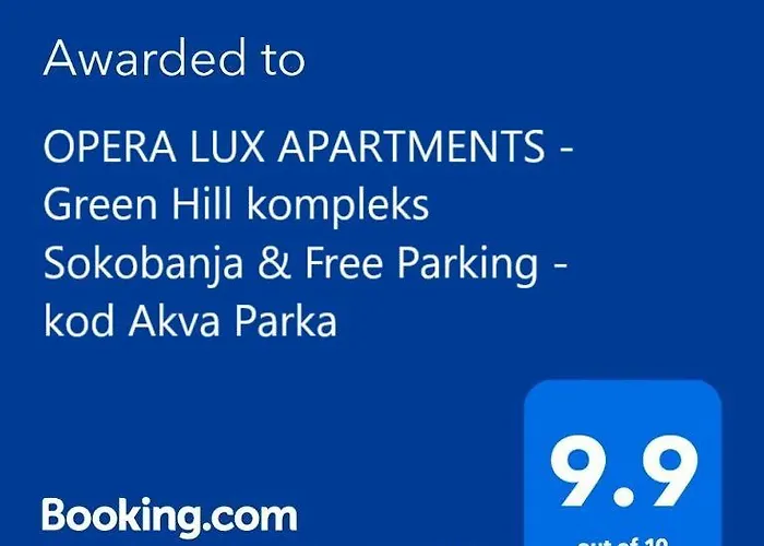 Opera Lux Hill - Relax & Free Parking * Soko Banja